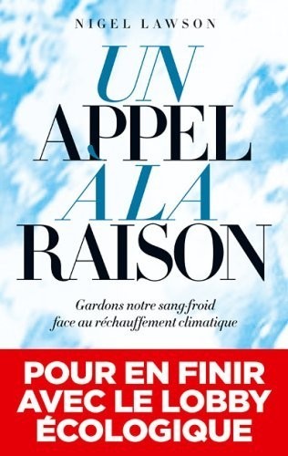 Un appel à la raison