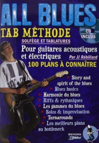 Rébillard : All Blues Methode (+1 CD) - Guitare Tab