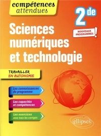 Sciences numériques et technologie - Seconde - nouveaux programmes