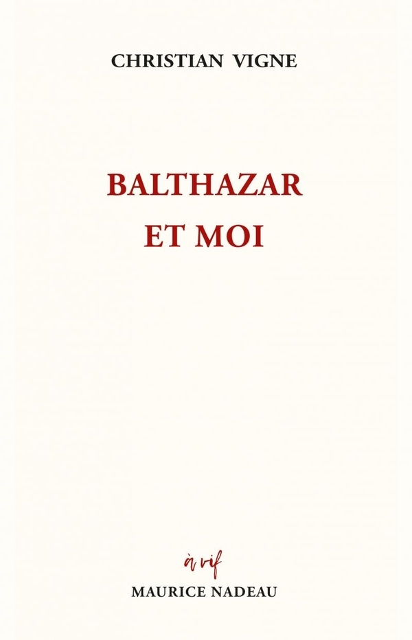 Balthazar et moi