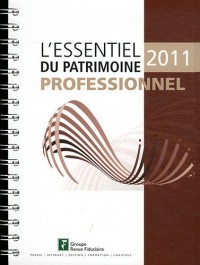 L'essentiel du patrimoine professionnel, 2011