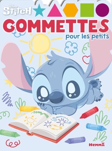 Disney Stitch - Gommettes pour les petits - Livre gommettes - Livre d'activités 3 ans - Livre gommettes Stitch - Livre gommettes Disney