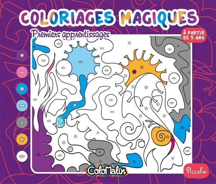 Premiers apprentissages : Coloriages magiques