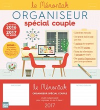 Organiseur Mémoniak spécial Couple 2016-2017