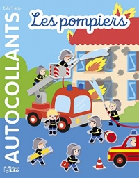 Mes autocollants repositionnables: Les pompiers - Dès 4 ans