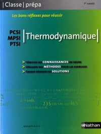 Thermodynamique PCSI / MPSI / PTSI - 1ère année