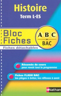 BLOC FICHES ABC HIST TERM L ES