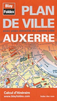 Auxerre : Plan de ville