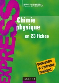 Chimie physique en 23 fiches