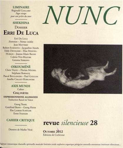 Nunc, N° 28, Octobre 2012 : Erri de Luca