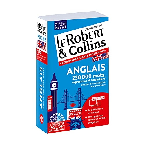 Dictionnaire Le Robert & Collins Poche Anglais et sa version numérique à télécharger PC