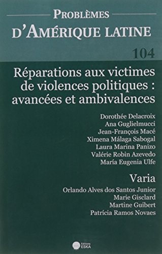 Problemes d'Amerique Latine 104 (1-2017)