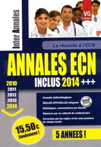 Annales ECN 2010-2014 : Les annales des 5 dernières ECN