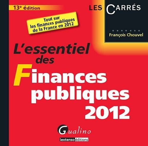 L'essentiel des Finances publiques 2012