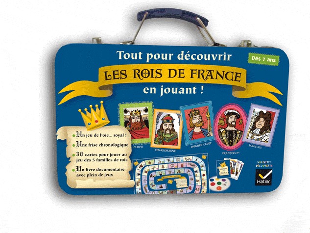 Tout pour découvrir les rois de France en jouant !