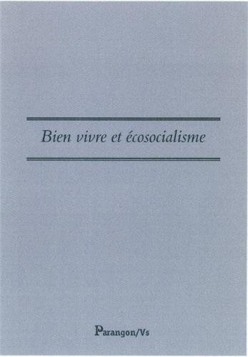Bien vivre et écosocialisme