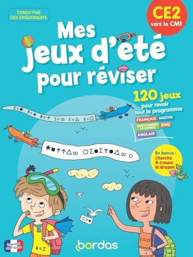 Mes jeux d'été pour réviser - Je rentre en CM1