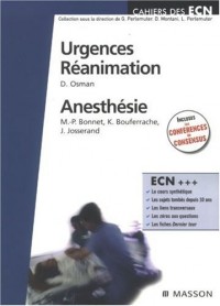 Urgences Réanimation Anesthésie