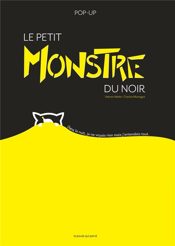 LE PETIT MONSTRE DU NOIR POP-UP