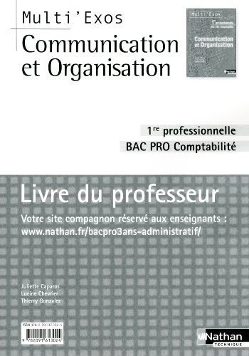 COMM/ORGA 1E BPRO COMPTA (ME)