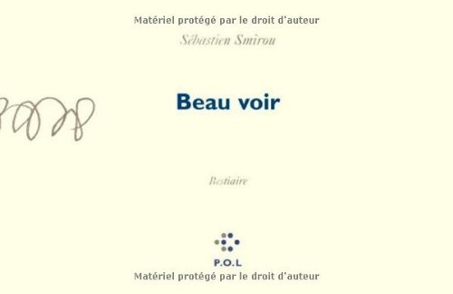 Beau voir: (Bestiaire)