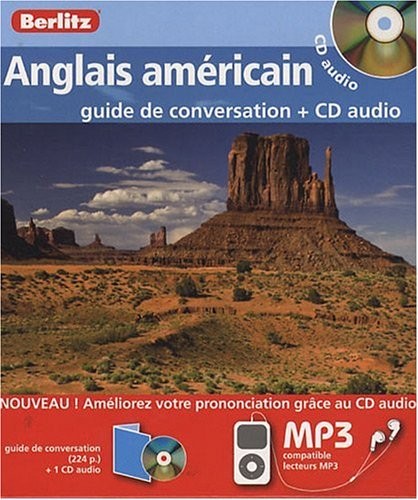 Anglais américain Coffret guide de conversation + CD audio