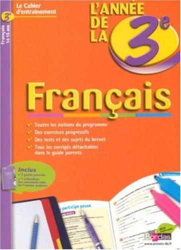 Français : L'année de la 3e
