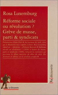Réforme sociale et révolution