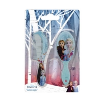DISNEY La Reine des Neiges 2 Set Brosse à Cheveux/Peigne Elsa/Anna