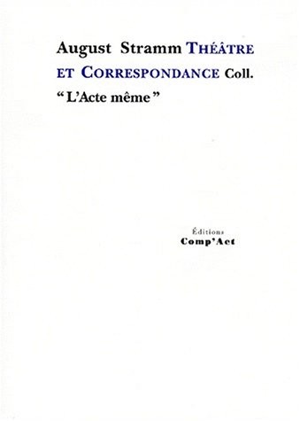 Théâtre et correspondance