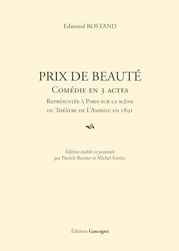 Prix de beauté: Comédie en 3 actes