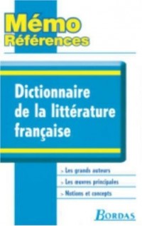 Dictionnaire de la littérature française