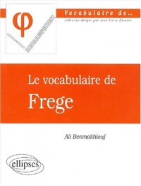 Le vocabulaire de Frege