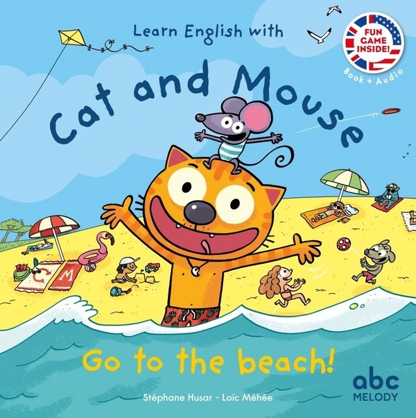 Go to the beach - Cat and mouse Livre + audio