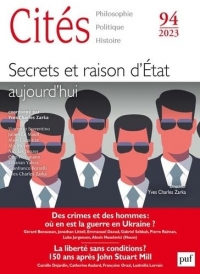 Cités n° 94 (2023-2): Secrets et raison d'état aujourd'hui