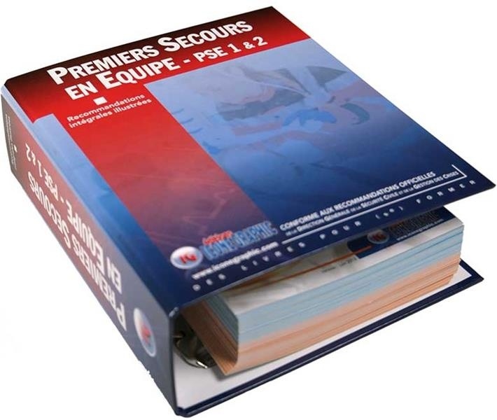 Fiches et classeur Recommandations 2018 Premiers Secours en Equipe PSE1/PSE2