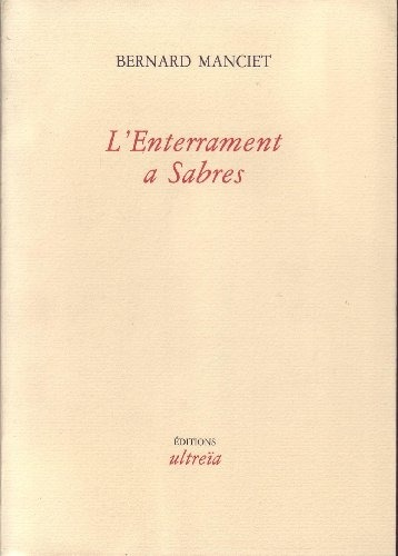 L'Enterrament à Sabres [9782907091046]