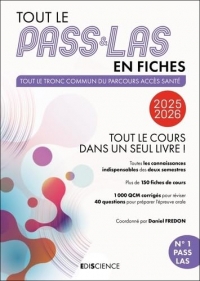 Tout le PASS & LAS en fiches: Tout le cours dans un seul livre !