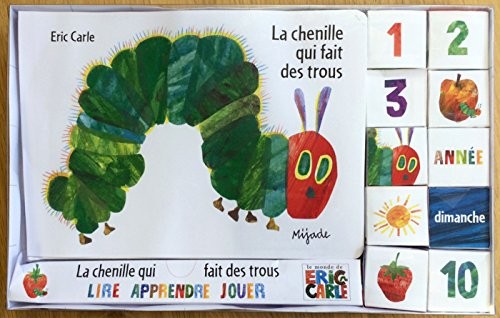 La chenille qui fait des trous : Avec 10 cubes