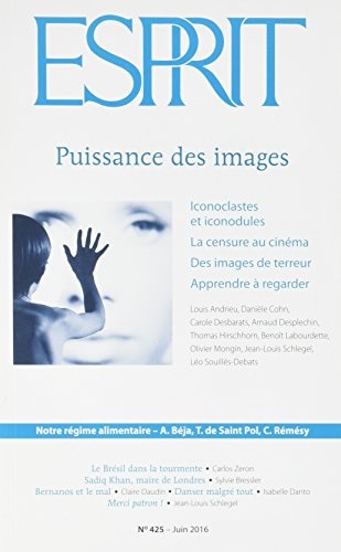 Revue Esprit Juin 2016 Puissance des Images