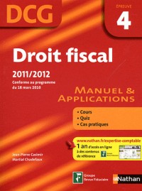 DROIT FISCAL EPREUVE 4 DCG ELE