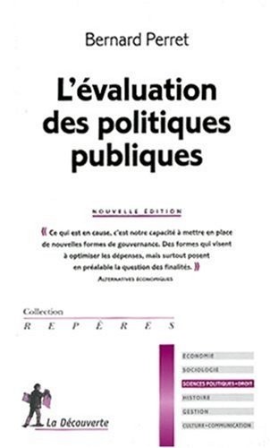 EVALUATION POLITIQUES PUBLIQUE