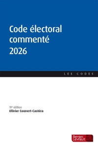 Code électoral commenté 2026 (19e éd.)