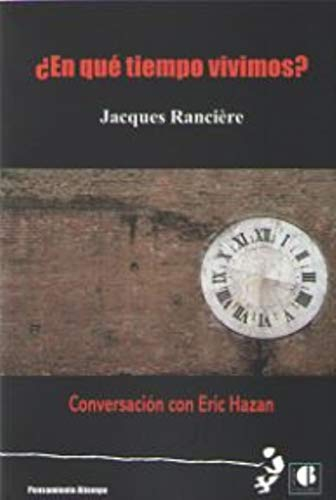 ¿En qué tiempo vivimos?: Conversación con Eric Hazan