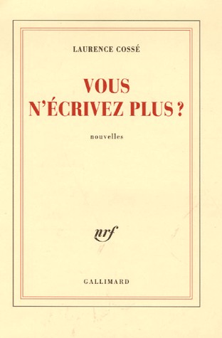 Vous n'écrivez plus ?