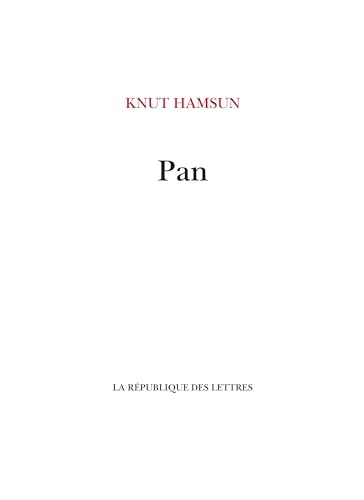 Pan: d'après les papiers du lieutenant Thomas Glahn