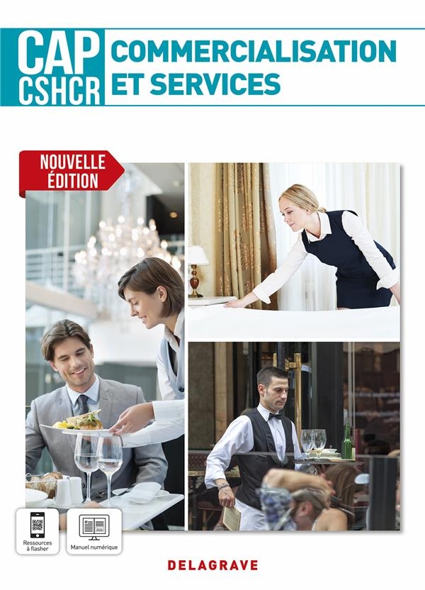 Commercialisation et services CAP CSHCR 1re et 2e années (2021) - Pochette élè
