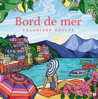 Bord de mer. Coloriage adulte