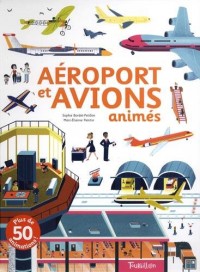 Aéroport et avions animés