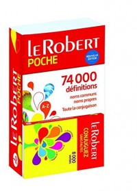 Dictionnaire Le Robert de Poche 2017 + le mini-guide Conjuguez sans fautes